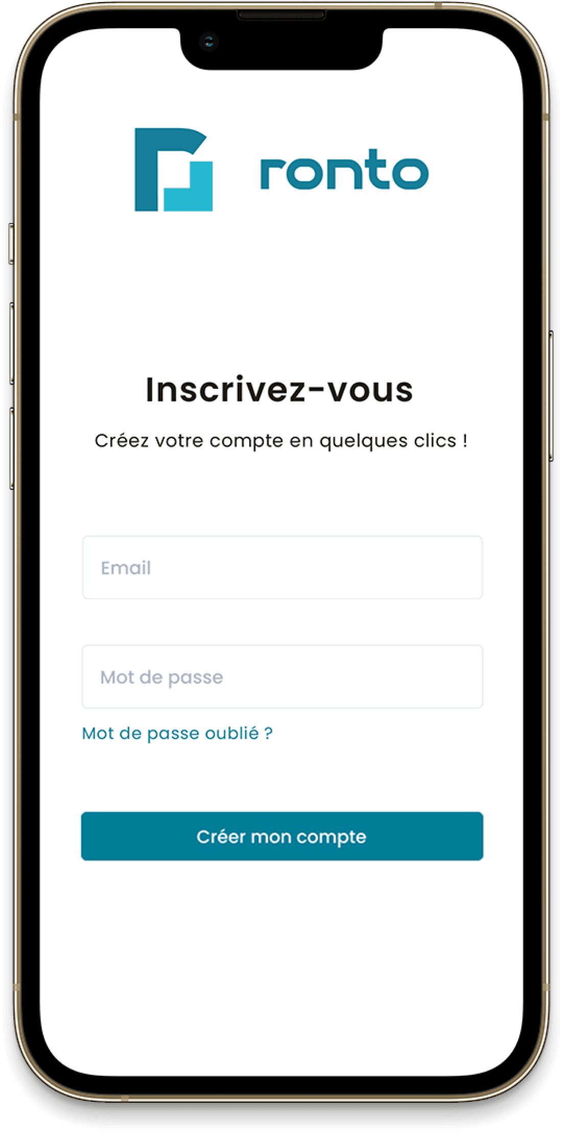 S'inscrire sur Ronto, la plateforme de partage de revenus